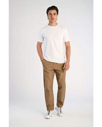 Lindbergh Twill Bukser Deep Sand Til Herre - Lindbergh Jeans