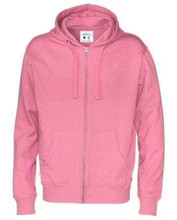 Pink Cottover Full Zip Hood Herre 141010 Sweatee Shirt Discount Herre - Cottover Shirt  - 7332643147969