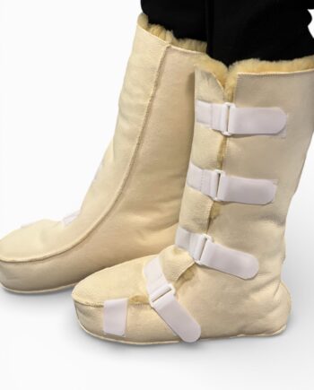 Lammestøvle Super Varm Blød Lang Model Med Velkrobånd - Kaiser SkoSneaksers