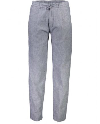 Lindbergh Stribede Hørbukser Blå Til Herre - Lindbergh Jeans