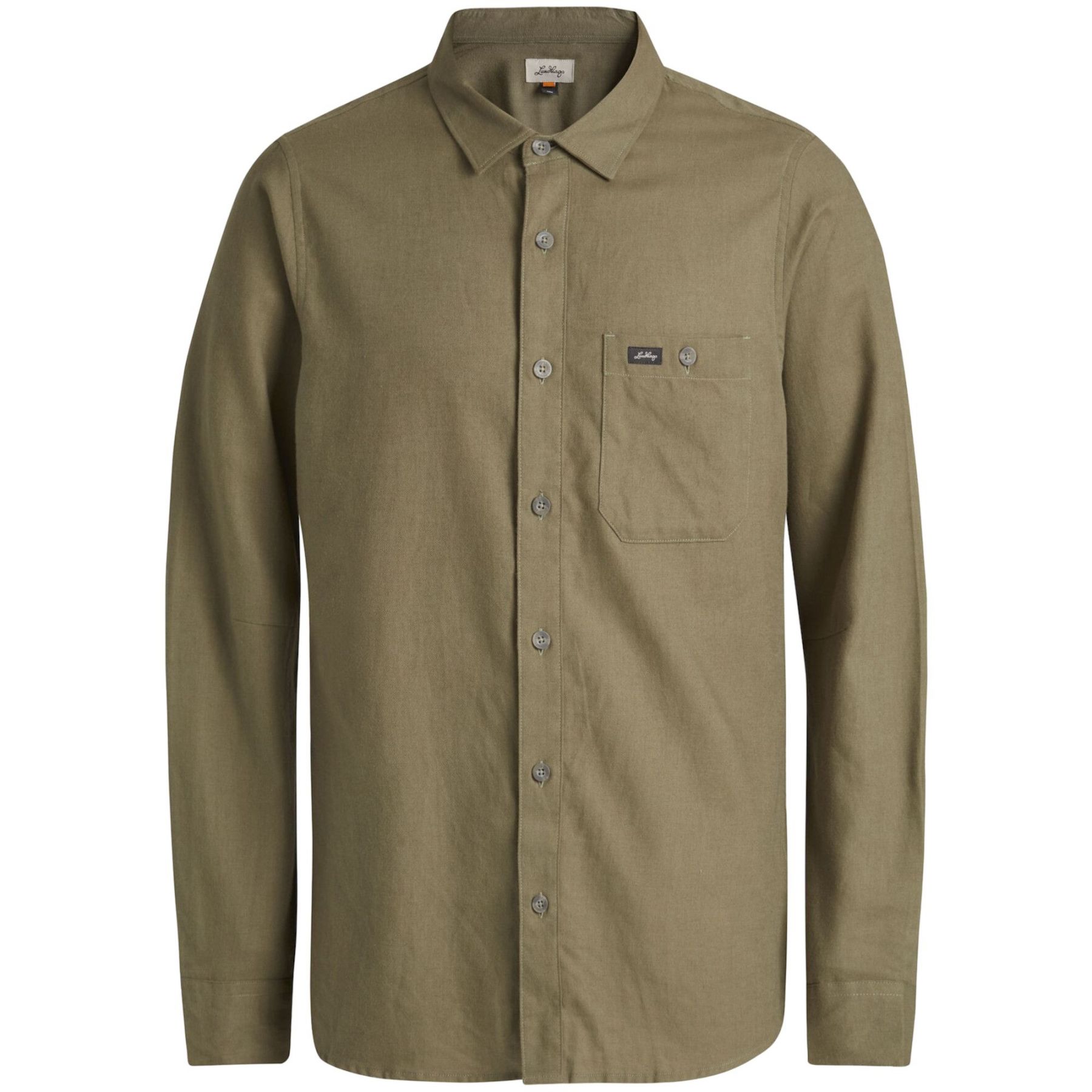 Grøn Lundhags Ekren Solid Shirt Skjorte Herre - Lundhags Shirt  - 7045952823201