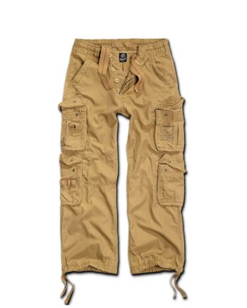 Beige Brandit Pure Vintage Cargobukser - Brandit Jeans  - 4051773023235