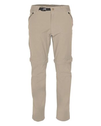 Beige Pinewood Everyday Travel Zip Off Herre Sand Bukser - Pinewood Jeans  - 7331090363830