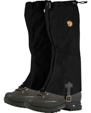 Sort Fjallraven Singi Gaiters Black Tilbehør Til Støvler Sko - Fjällräven SkoSneaksers  - 7323450076986