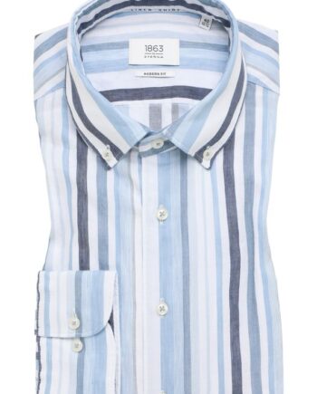 Grøn Shirt 4216 Xs14 - Eterna Shirt  - 4067159653460