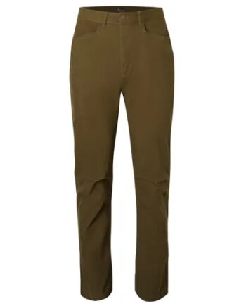 Olive Brown Pinewood Varnamo Vintage Canvas Trs Bukser Herre - Pinewood Jeans  - 7331090449015
