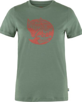 Grøn Fjallraven Abisko Wool Fox Shirt Patina Green Brown - Fjällräven Shirt  - 7323450862039