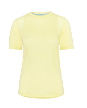Kari Traa Embla Wool Tee Shirt Gul Str - Kari Traa Shirt  - 7048653254862