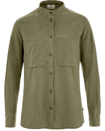 Grøn Vik Hemp Shirt Green - Fjällräven Shirt