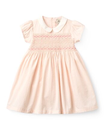 DUSTY ROSE COMB Kjole Med Broderi - Jeans  - 5715859044765