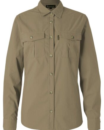 Sandstone Pinewood Insectsafe Poplin Shirt - Pinewood Shirt  - 7331090486393