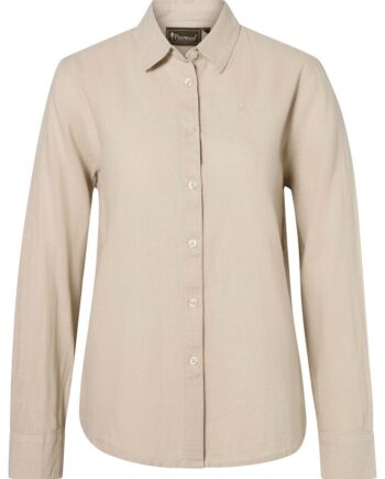 Linen Beige Pinewood Varnamo Insectsafe Hamp Mix Shirt - Pinewood Shirt