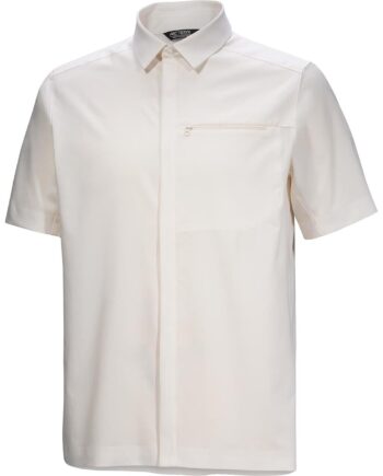 Hvid Arcteryx Mens Skyline Shirt Arctic Silk Medium - Shirt  - 623555804307