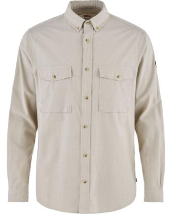 Grå (FOSSIL/118 Fjallraven Mens Vik Chambray Shirt Grå Fossil 118 Medium - Fjällräven Shirt  - 7323451191404