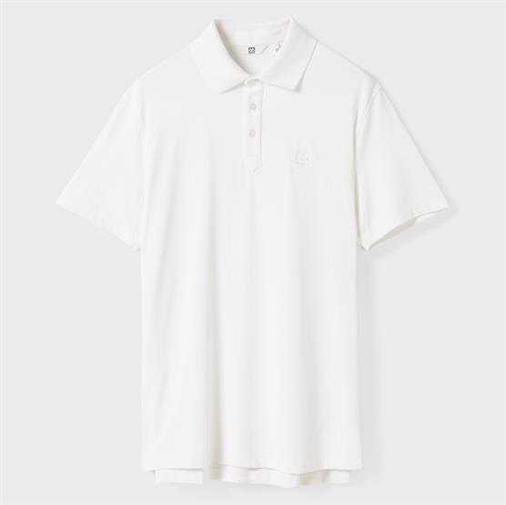 Hvid 66north Mens Polo Shirt Bright White - 66°north Shirt - 5694718470313