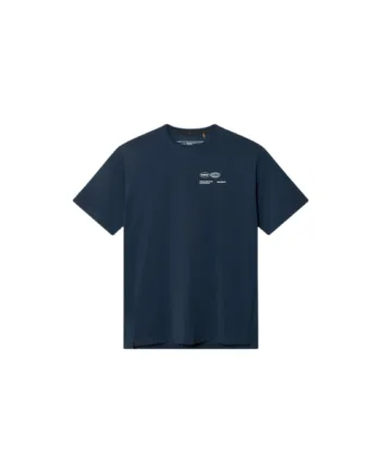 Blå Cuera Oncourt Airy Logo Shirt Navy - Cuera Shirt