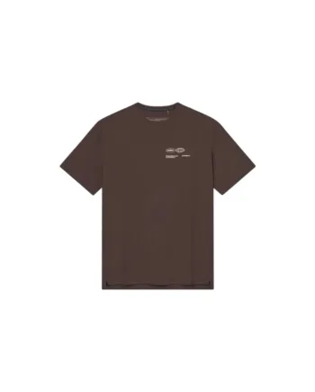 Brun Cuera Oncourt Airy Logo Shirt Dark Brown - Cuera Shirt