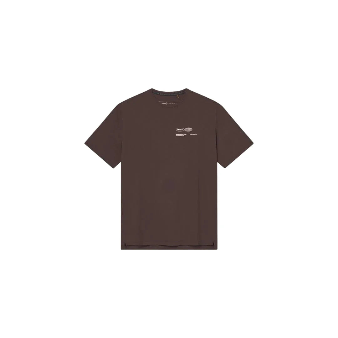 Brun Cuera Oncourt Airy Logo Shirt Dark Brown - Cuera Shirt