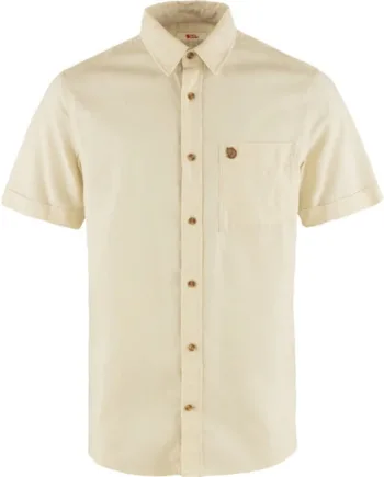 Hvid Fjallraven Vik Travel Shirt Herre Mænd Chalk White 2xl Skjorter - Fjällräven Shirt  - 7323450983321