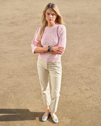 Rose Skovhuus Kvinde Karoline Strikket Shirt - Shirt  - 5711419504793