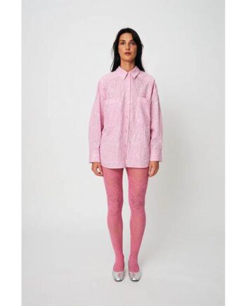 Pink Cr Cras Elliecras Shirt Multi Stripe : Erling Christensen Møbler : Erling Christensen Møbler - CrÄs Shirt
