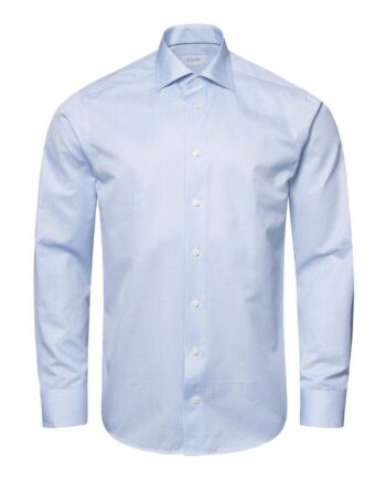 40 Fine Stripe Signature Twill Shirt New Version Our Signature Twill Shirt - Eton Shirt  - 7313583838698