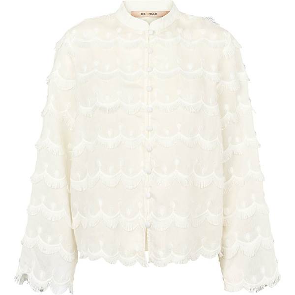Hvid Rue Femme Zaylee Shirt Off White : Erling Christensen Møbler - Rue De Femme Shirt