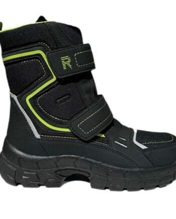 Richter 7904 Vinterstøvle Sort Lime - Richter SkoSneaksers