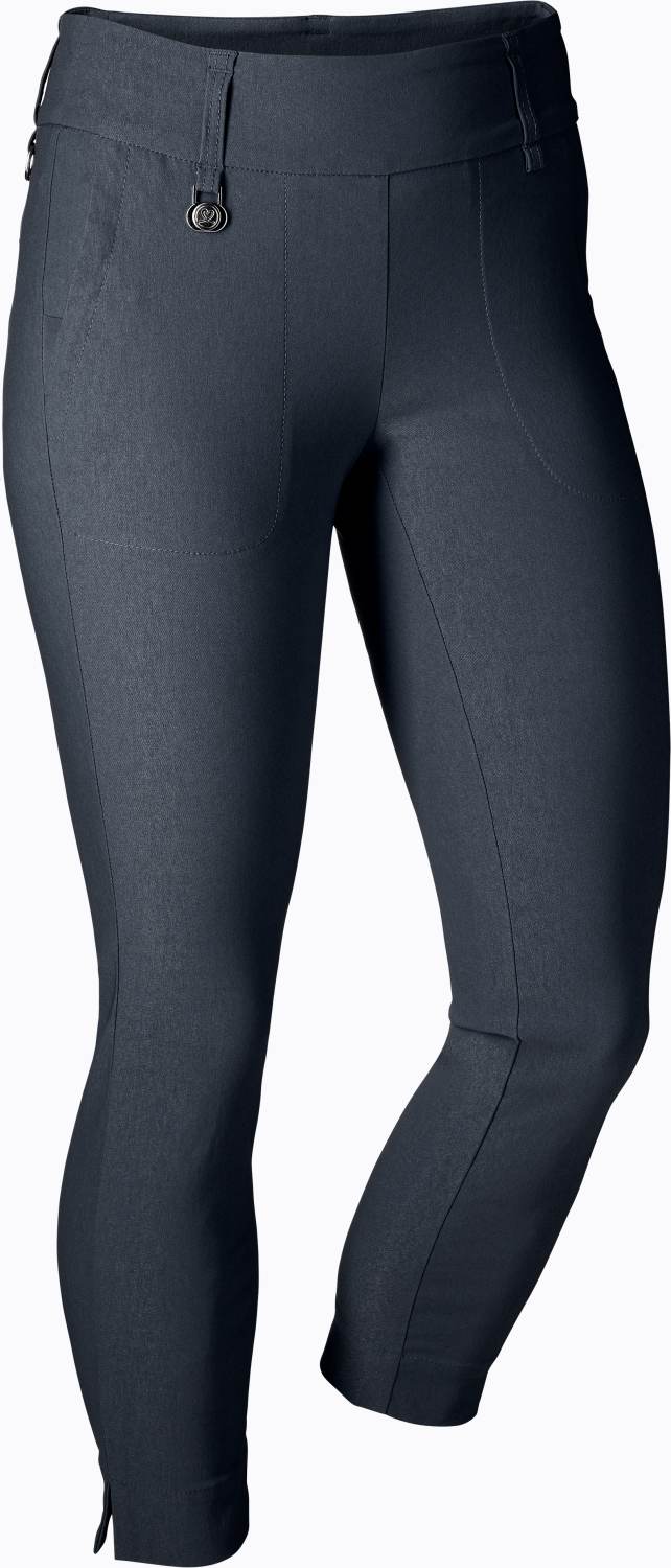 Navy Daily Sports Magic High Water Dame Bukser Str - Daily Sports Jeans - 7340029981243