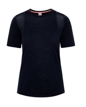 Kari Traa Embla Wool Tee Shirt Blå Str - Kari Traa Shirt  - 7048653158764