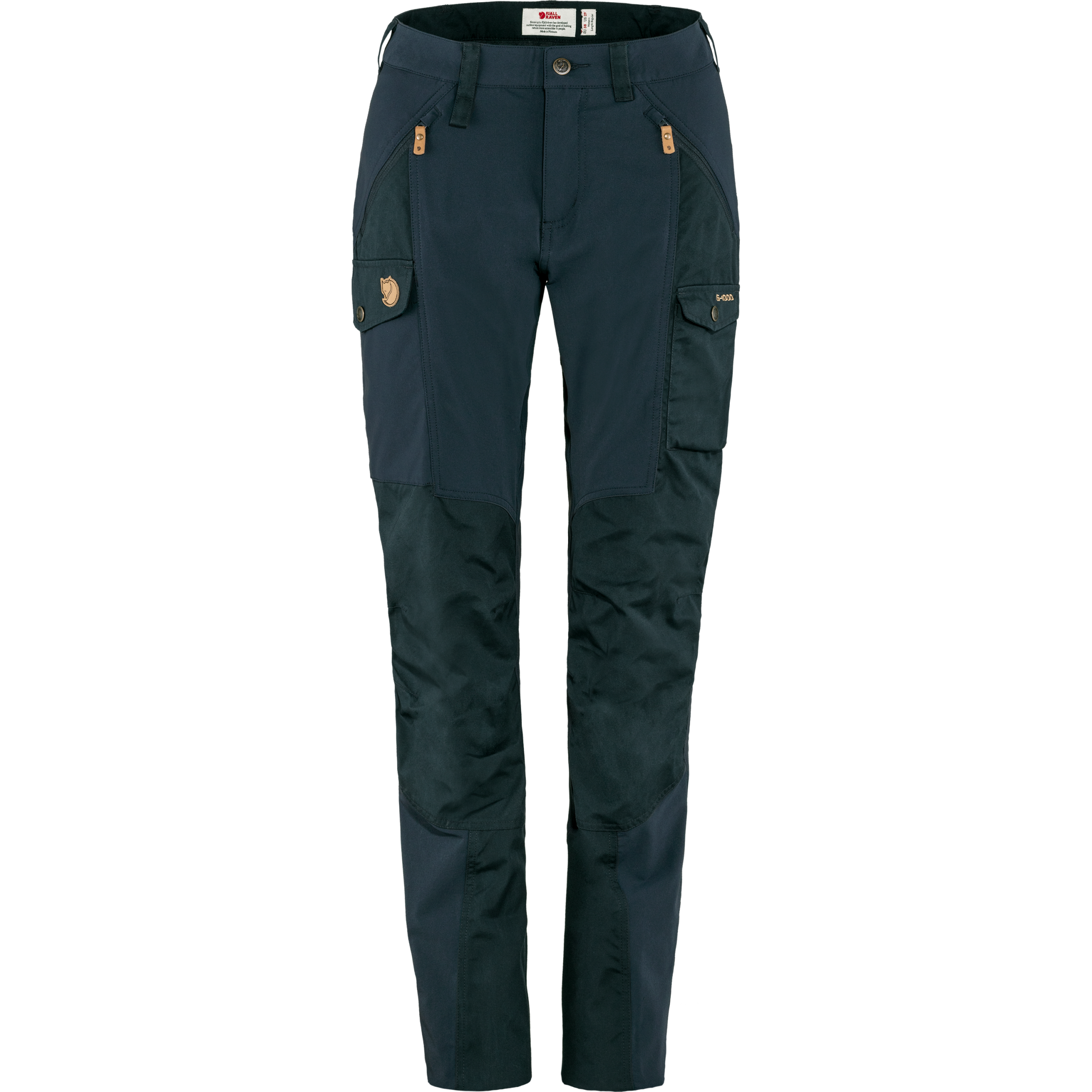 Fjallraven Nikka Bukser Curved Dark Navy - Fjällräven Jeans