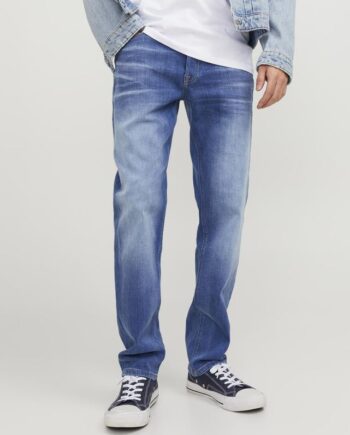 Blå Jjimike Jjoriginal Jos 411 Noo - Jeans  - 5714507356007