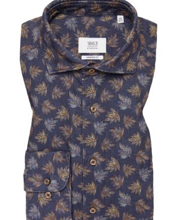 Blå Shirt 2590 Xs82 - Eterna Shirt  - 4067159187651
