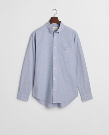 3XL Reg Dobby Dot Stripe Shirt - Gant Shirt  - 7325708054159