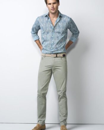 Grøn Five Art 6075 - Meyer Jeans  - 4069079508448