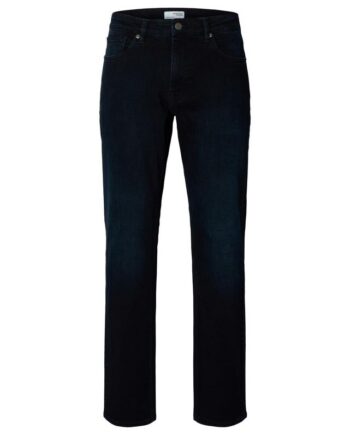 Sort Slh196 Straight Cleo Flex 614 - Selected Jeans  - 5715831916240