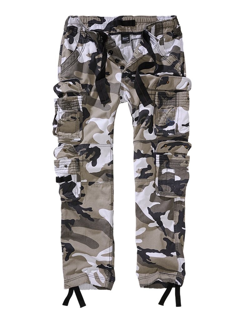 Urban Camo Brandit Pure Slim Fit Cargo Pants - Brandit Jeans  - 4051773178607