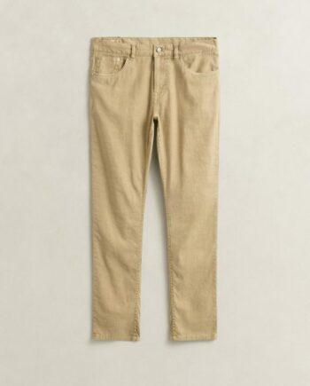 31_32 Slim Cotton Linen Jeans - Gant Jeans  - 7325708701343
