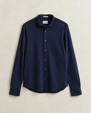 3XL Reg Jersey Pique Stretch Shirt - Gant Shirt  - 7325708530523