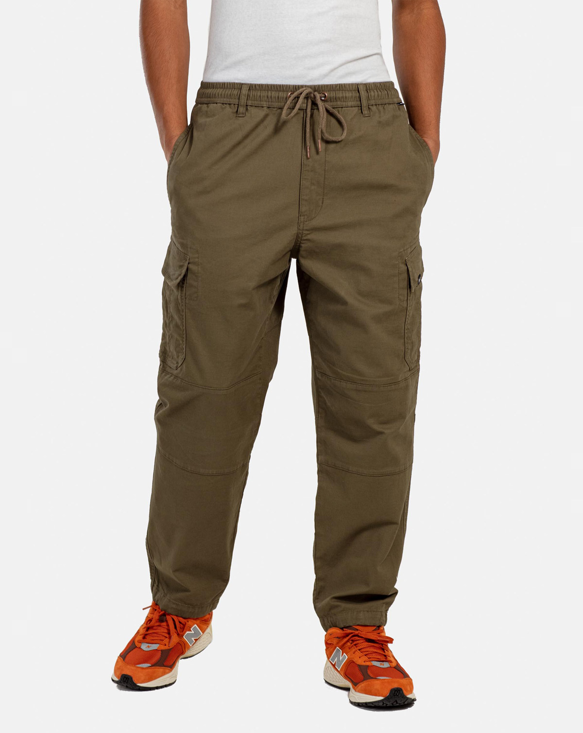 Clay Olive Reell Reflex Loose Cargobukser N - Reell Jeans - 4051015341998