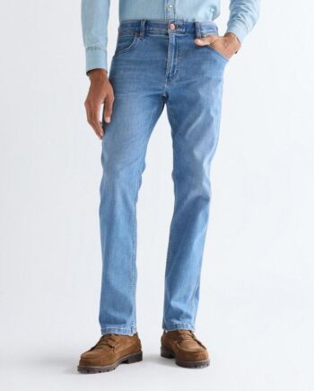 Grøn Greensboro Tobaccoice - Wrangler Jeans  - 5401139649132