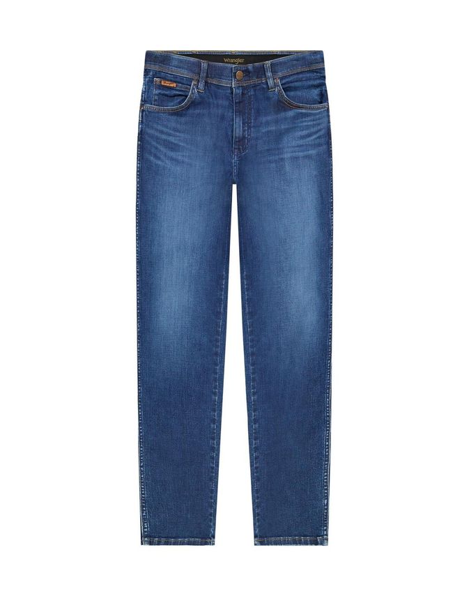 Blå Texasslim Bluejam - Wrangler Jeans - 5401139723689
