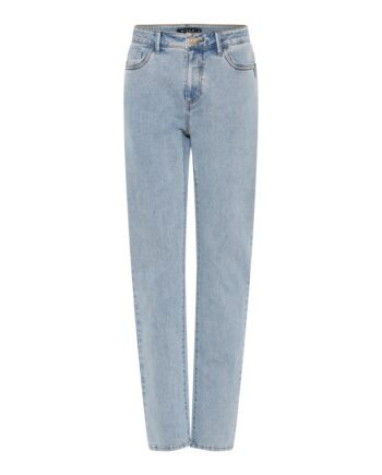 Micha Bukser Dame Denim Bomuld Denimblå Str - Micha Jeans