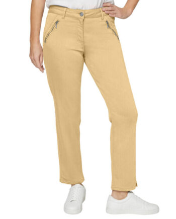 Jeans Madelaine Gul Brandtex - Brandtex Jeans  - 5713241790757