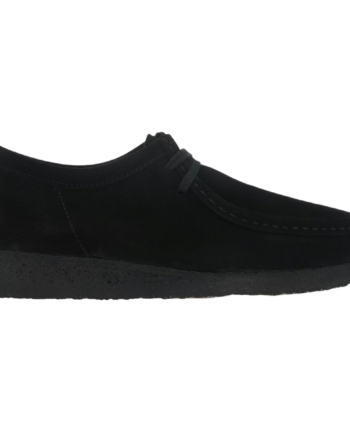 Sort Clarks Wallabee Black Suede - Clarks SkoSneaksers  - 5059304193432