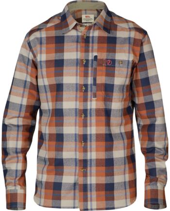 Rød (AUTUMN LEA Fjallraven Mens Fjallglim Shirt Rød Autumn Leaf 215 Large - Fjällräven Shirt  - 7323450056445
