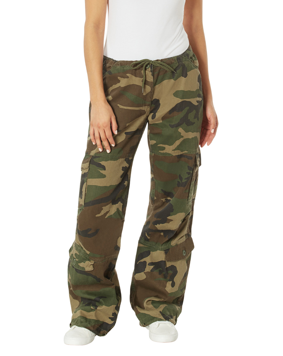 Woodland Rothco Dame Vintage Paratrooper Bukser - Rothco Jeans - 613902338708