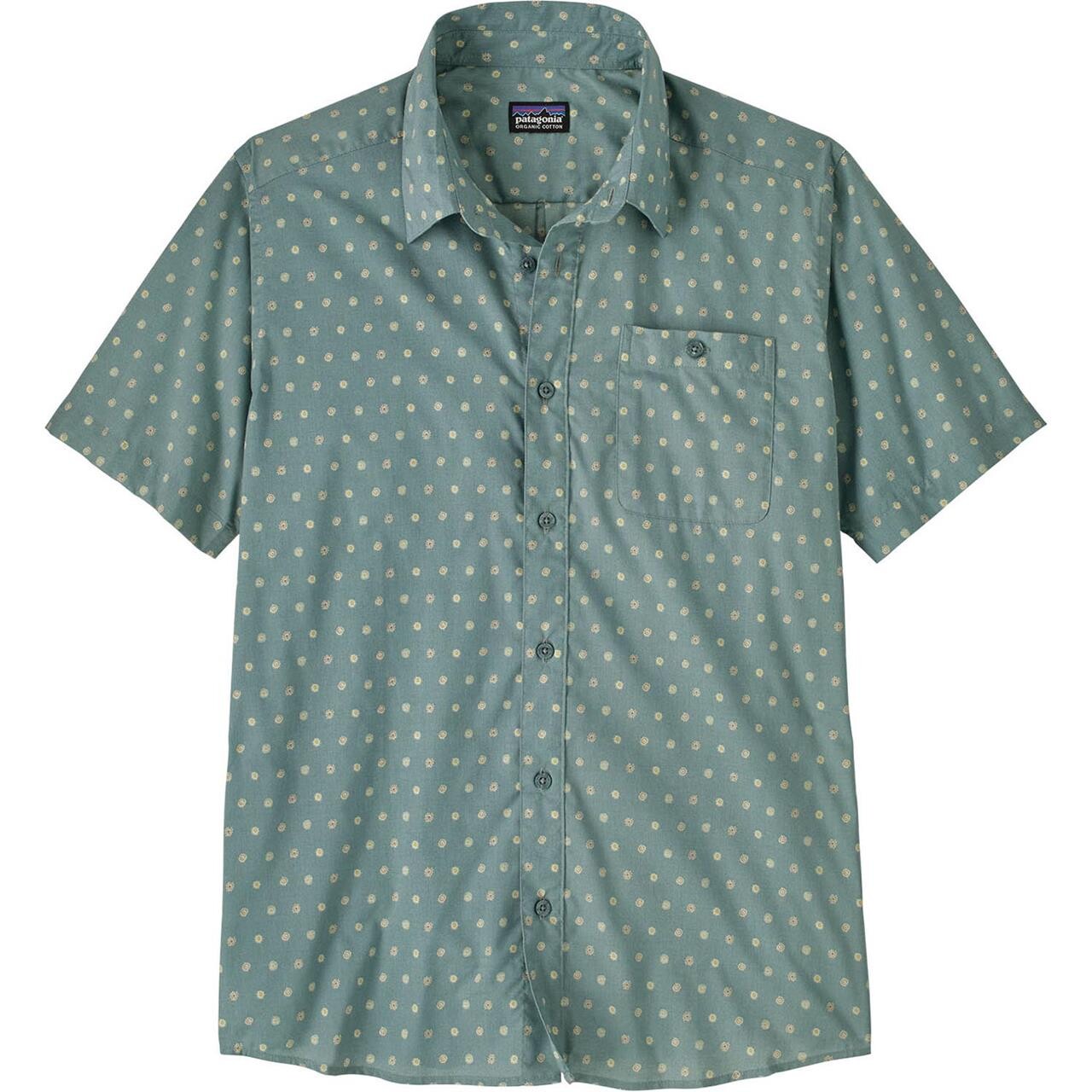 Blå (SUNS:BLUE Patagonia Mens Shirt Blå Suns:blue Sage Large - Patagonia Shirt - 198077736288