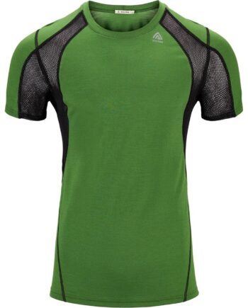 Sort Aclima Mens Lightwool Sports Shirt Cactus Jet Black - Aclima Shirt  - 7034041125821