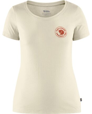 Hvid Fjallraven Womens 1960 Logo Shirt Chalk White 113 Small - Fjällräven Shirt  - 7323450908478